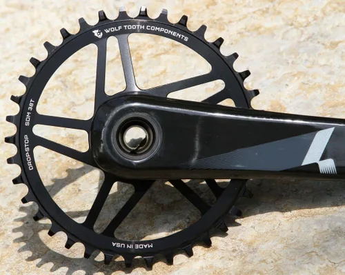 Vista 3 de Wolf Tooth GXP 6 Offset Direct Mount Monoplate, Adultos Unisex, Negro