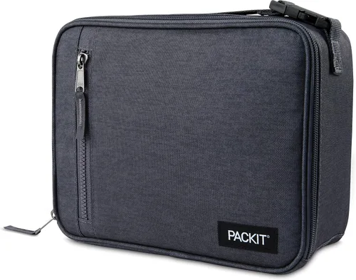 Vista 38 de PackIt - Fiambrera clásica congelable, capacidad de 3 litros, almendra
