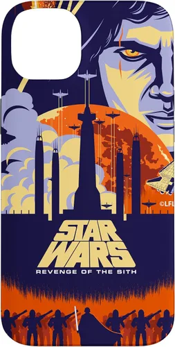 Vista 15 de Star Wars Funda con póster de película ilustrada La venganza de los Sith para iPhone 17