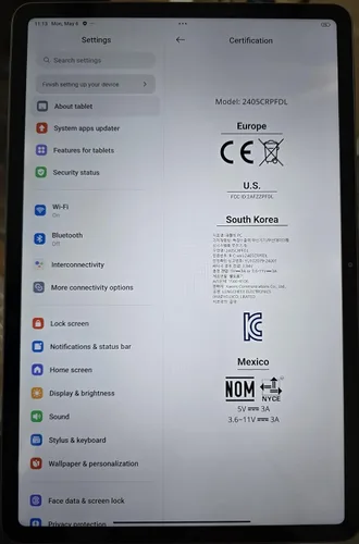Vista 2 de Xiaomi - Redmi Pad Pro, versión WiFi, 12.1", Octa Core, ROM global, 10,000 mAh, Bluetooth 5.3, cámara dual de 8 MP (gris grafito, 256 GB + 8 GB)