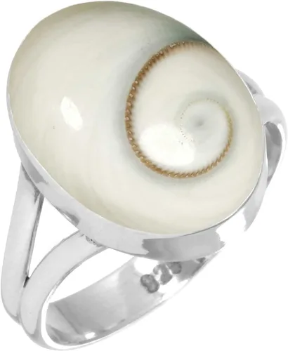 Vista 65 de Anillo hecho a mano de plata de ley 925 genuina grueso con piedras preciosas naturales ágata, cuarzo rosa, lapislázuli, ámbar ovalado, joyería