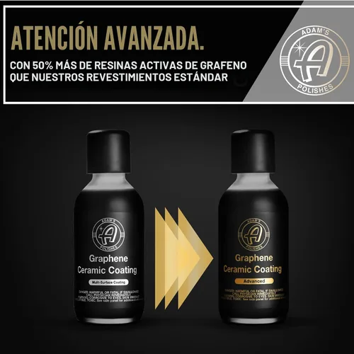 Vista 2 de Adam's Polishes Revestimiento de cerámica de grafeno avanzado 10H para detallado de autos, más de 9 años de protección del automóvil y tecnología
