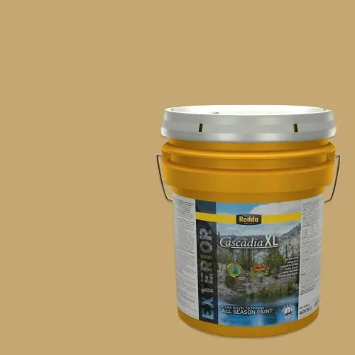 Vista 156 de Rodda Paint CASCADIA XL Pintura e imprimación satinada exterior en uno, cuarto de galón, Aquafir