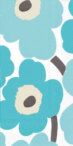 Vista 19 de IHR Ideal Home Range Servilletas de cena Marimekko desechables de 3 capas de papel, 8.5 x 4.5 pulgadas, Juhannustaika, 16