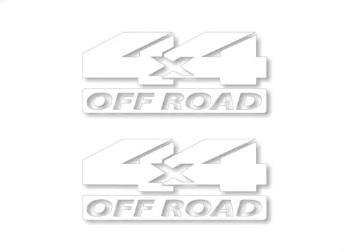 Vista 4 de Calcomanías Adhesivas 2-4x4 Todoterreno de 7" para Vehículo Utilitario Todoterreno Camión AWD Calcomanías Adhesivas (Rosa Sólido)