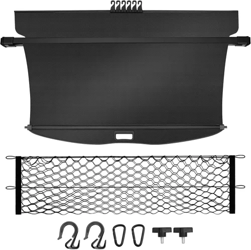 Vista 73 de Powerty - Cubierta de carga para Toyota RAV4 2013-2018, accesorios de cuero