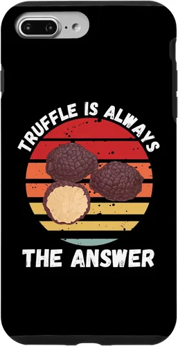 Vista 10 de iPhone 11 Pro Vintage Truffle Is Always The Answer Retro Food Lover Case