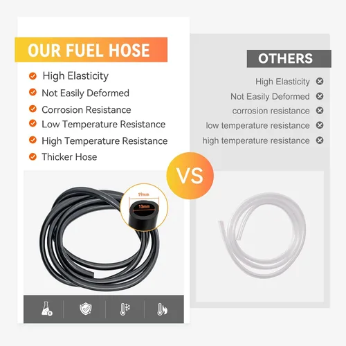 Vista 5 de Bomba eléctrica de transferencia de combustible de 12 V, bomba de transferencia de gasolina que mueve 90 galones de gas o diesel por hora. Kit ideal
