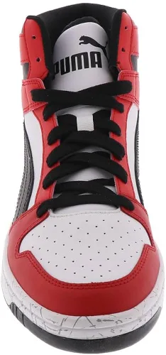 Vista 5 de PUMA Hombres Rebound Layup High Sneakers Casual Zapatos Casual - Blanco