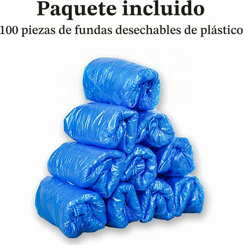 Vista 6 de Yzurbu Mangas de brazo desechables, cubiertas protectoras impermeables de plástico con elástico en el puño