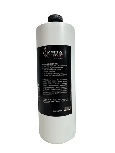 Vista 5 de Kera Fruit Tratamiento de queratina de 32 oz (30.4 fl oz) - Cirugía profesional del cabello para alisado extremo y control del encrespamiento