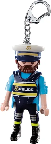 Vista 2 de Playmobil - Llavero de policía, Multicolorido