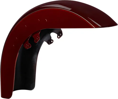 Vista 153 de HR3 Guardabarros delantero de whisky ámbar a juego compatible con Street Glide FLHX 2014 y Road Glide FLTRX 2016 (reemplazo para OEM)
