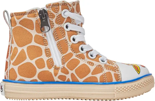 Vista 3 de ZuZoo Kids Shoes Animal-Themed, High-Top Canvas Shoe