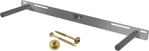 Vista 9 de Slimline - Soporte flotante de 12 pulgadas, capacidad de peso de 150 libras, soporta estantes flotantes montados en la pared de 1.5 pulgadas