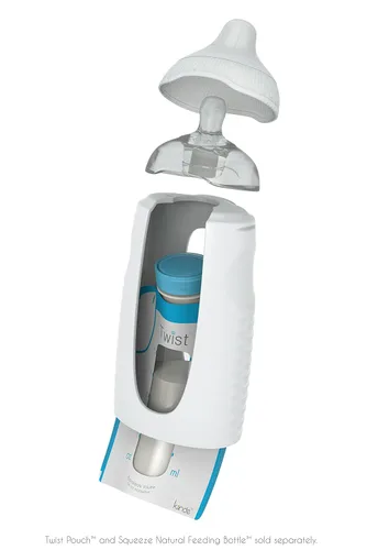 Vista 2 de Kiinde Twist Active Latch - Pezones para leche materna o alimentación de fórmula, flujo rápido (paquete de 2)
