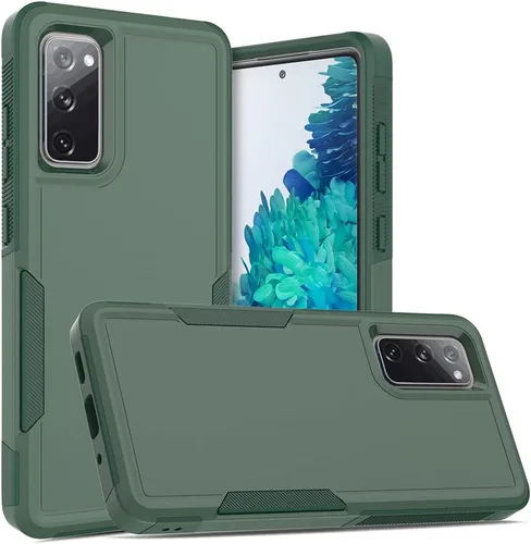 Vista 74 de Funda WOGROO para Samsung Galaxy Z Fold 4 - Funda protectora para teléfono a prueba de golpes, duradera, negra