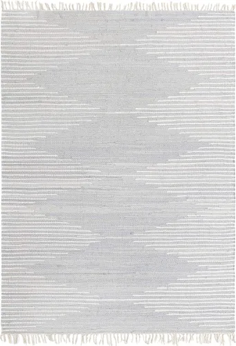 Vista 27 de Unique Loom Chindi Cotton Collection - Alfombra de área Briah (2 pies 2 pulgadas x 6 pies 1 pulgada, verde/marfil)