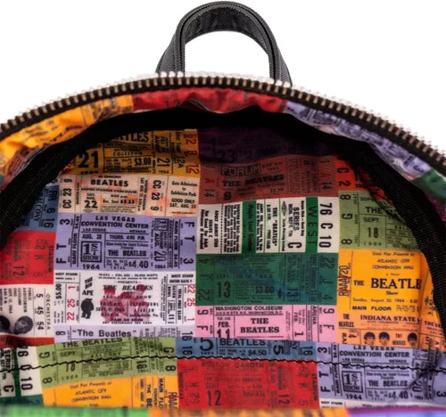 Vista 4 de Loungefly The Beatles Abbey Road - Bolso de hombro con doble correa para mujer