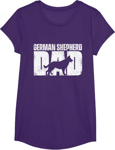 Vista 59 de Camiseta de pastor alemán para el día del padre del dueño de perros caninos, Negro