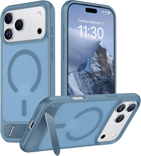 Vista 66 de Funda para iPhone 11 con compatibilidad magnética, [Soporte invisible incorporado][Compatible con MagSafe]