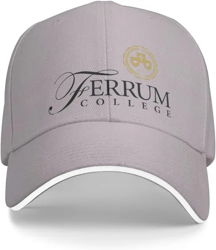 Vista 2 de Ferrum College Logo Sandwich Gorra Unisex Clásico Gorra de béisbol unisex ajustable Casquette Dad Hat