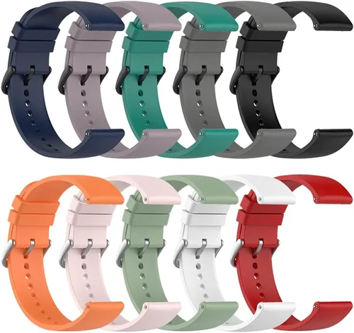 Vista 3 de Compatible con Amazfit GTS/GTS 2/GTS 2 Mini/GTS 3/GTS 4/GTS 4 Mini/GTS 2e/GTR 1.654 pulgadas, 0.787 pulgadas de ancho, correa de repuesto