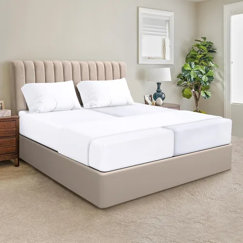 Vista 32 de SGI bedding Sábanas 100% algodón egipcio tamaño individual – Sábanas refrescantes, ropa de cama blanca suave y transpirable, ropa de cama de lujo