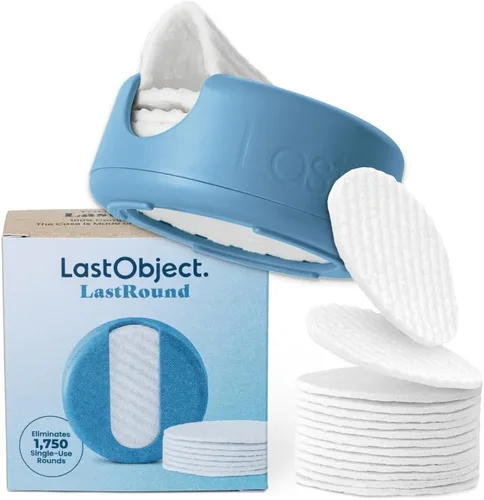 Vista 18 de LastRound - Almohadillas desmaquillantes reutilizables, 7 almohadillas de algodón lavables y ecológicas reutilizables para la cara, almohadillas