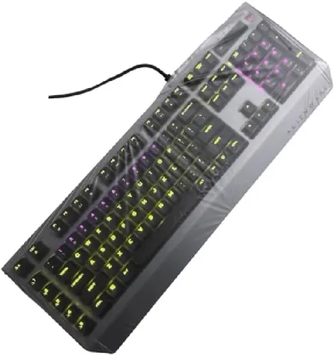 Vista 16 de Cubierta universal para teclado, estilo plano, 0.001 in, impermeable, antipolvo, con uso numérico de hospital/dentista (0.001 in [paquete de 100])
