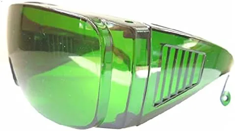 Vista 8 de Gafas de seguridad láser 200-450nm y 800-2000nm 405nm OD4+450nm 808nm 1064nm YAG gafas protectoras con caja