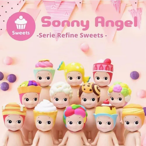 Vista 5 de Sonny Angel Sweets - Figura Mini Original / 1 Caja Ciega Sellada, Multicolor, SAS65379