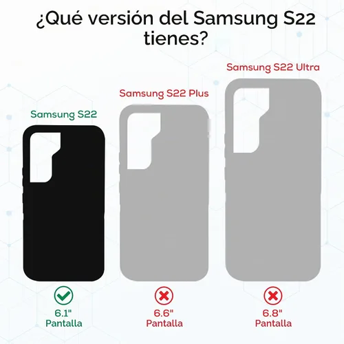 Vista 5 de OtterBox - Defender Series Pro - Carcasa rígida para Samsung Galaxy S22 (no modelos S22 Plus o Ultra) (morado feliz)