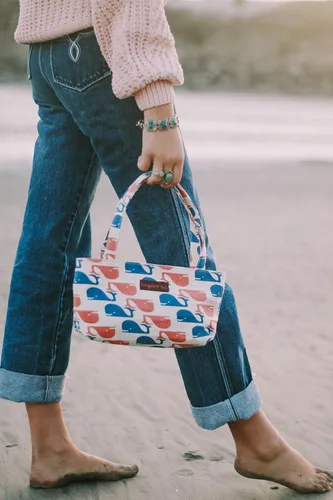 Vista 6 de Bungalow360 - Mini bolso de lona de algodón vegano