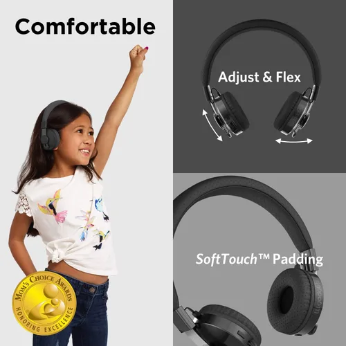 Vista 2 de LilGadgets Untangled Pro Premium - Auriculares inalámbricos Bluetooth para niños (varios colores disponibles)