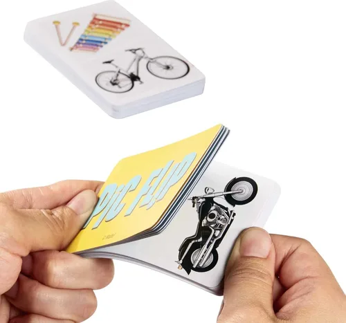 Vista 2 de Mattel Games UNO, Phase 10 and Pic Flip Bundle, 3 juegos de cartas Mattel en lata de almacenamiento decorativa, para niños, familia y adultos, 7
