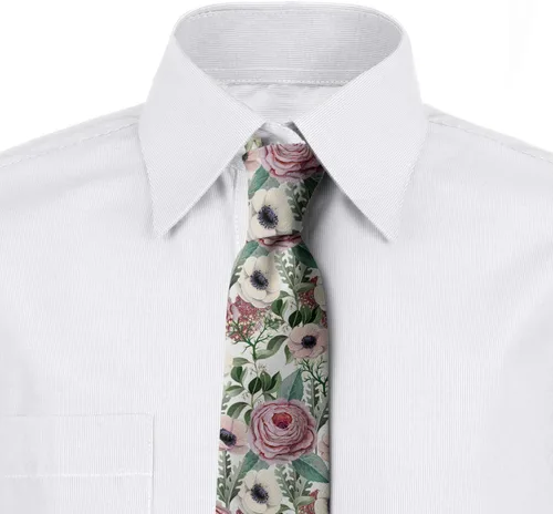 Vista 3 de Ambesonne Multicolor Modern Men's Tie