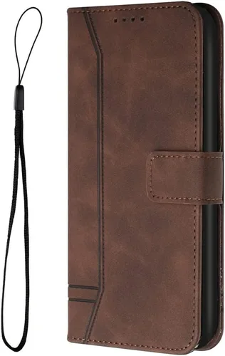 Vista 3 de Funda compatible con Redmi Note 11 Pro, Redmi Note 11 Pro con tarjetero y soporte magnético de piel sintética de alta calidad, a prueba de golpes