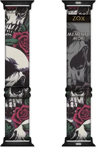 Vista 8 de ZOX Correa para Apple Watch, banda elástica con afirmaciones motivacionales y hermosas obras de arte, regalos para hombres, mujeres y niños
