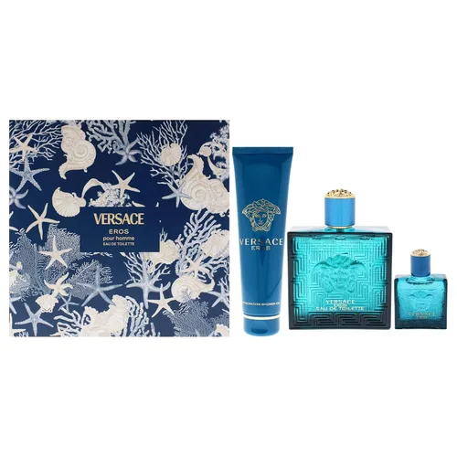 Vista 7 de Versace Eros - Eau de Parfum en frasco de muestra para viaje, 0.03 onzas/1 Ml