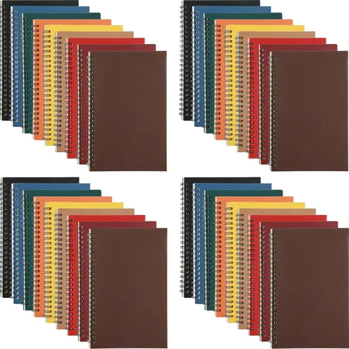 Vista 34 de Yahenda Cuaderno de Espiral al Por Mayor A5 Diario Rayado 8.3'' x 5.5'' Papel de Composición para Escritura Bloc de Notas Pequeño Cuaderno