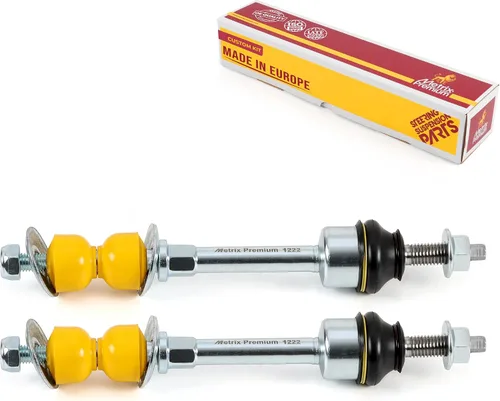 Vista 70 de Metrix Premium Piezas de Chasis - Kit de 2 piezas de Eslabón de Estabilización de Barra Antirrollio Delantera Compatible con 2006-2009 Mitsubishi