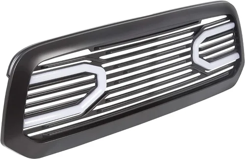 Vista 9 de ECOTRIC - Parrilla compatible con RAM 1500 2015-2018 2019-2021 Ram 1500