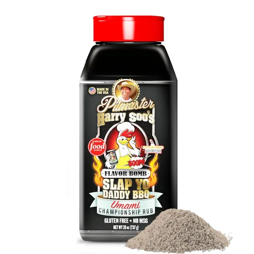 Vista 16 de Slap Yo Daddy BBQ Rub Seasoning, California Style Santa María – Condimento de Santa María galardonado de PItmaster Harry Soo – Savory SPG Rub