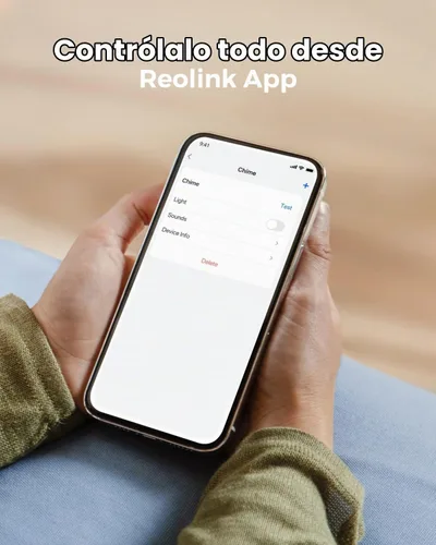 Vista 2 de Reolink Timbre digital, solo compatible con Reolink Video Doorbell V2, fácil de conectar y usar, control remoto a través de la aplicación, múltiples