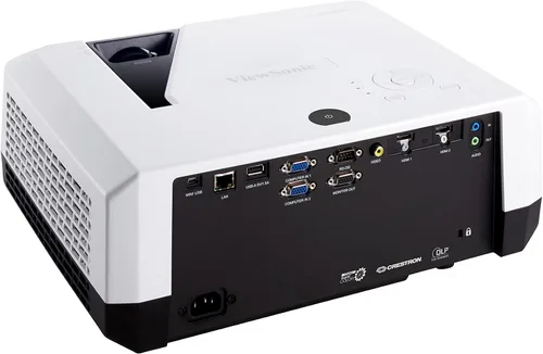 Vista 4 de ViewSonic Proyector láser de 1080p con 3500 lúmenes 3D Dual HDMI y bajo retraso de entrada para cine en casa y juegos (LS700HD)