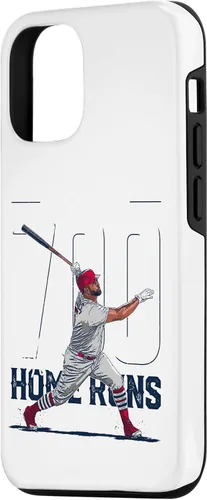 Vista 2 de Funda para iPhone 15 Albert Pujols 700 Home Runs Albert Pujols St Louis MLBPA
