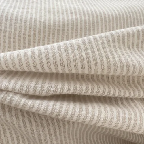 Vista 140 de mixinni Juego de funda de edredón vintage a rayas, tamaño twin, juego de ropa de cama de 3 piezas, 100% algodón lavado, suave y transpirable, funda