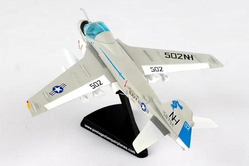 Vista 5 de Daron Worldwide Trading Sello Postal A-6 Intruder Va-52 Knightriders 1/14 Modelo de Avión