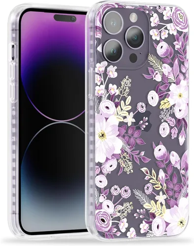 Vista 86 de SCORPIFY Funda para iPhone 15 Pro [Compatible con MagSafe] con Diseño de Estampado de Leopardo Guepardo Negro Mate, Linda Funda Magnética